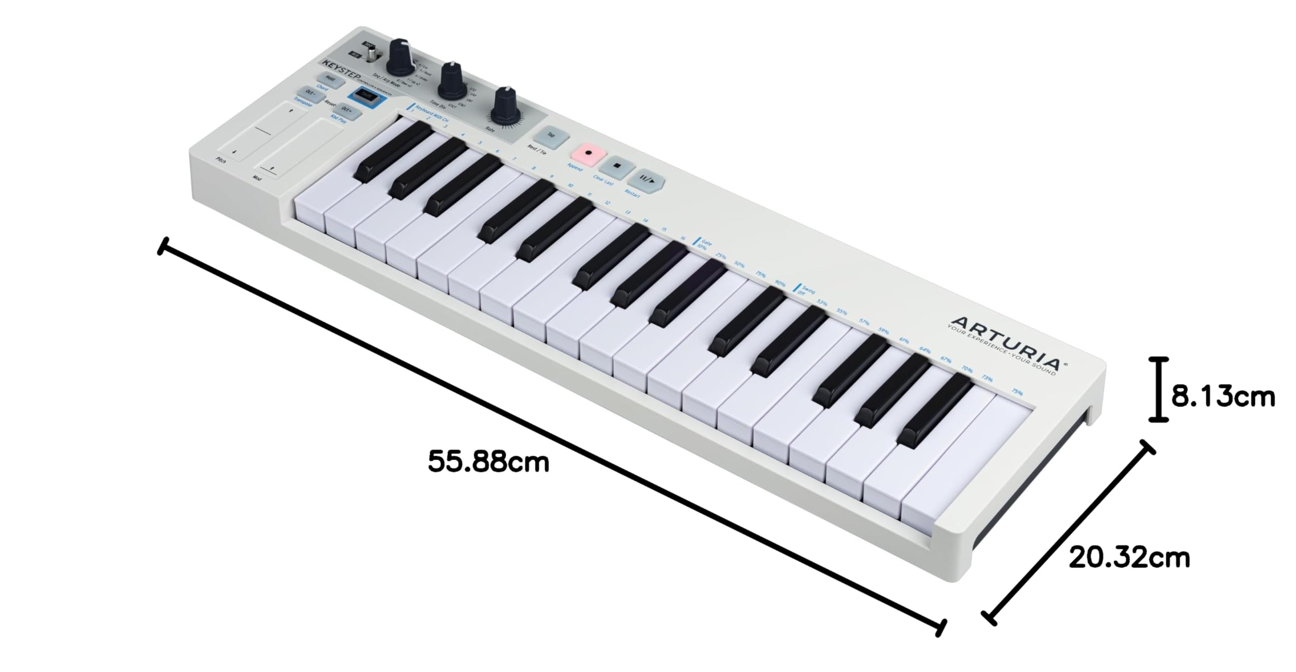 Amazon | Arturia Keystep | キーの詳細:32キーコントローラー